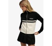 Superdry Black Athletic Essentials Zip Through Jacket
