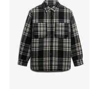 Superdry Black Check Lined Shirt Black 16