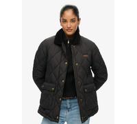 Superdry Black Cord Trimmed Liner Jacket