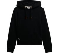 Superdry Black Essential Logo Embroidered Hoodie