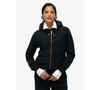 Superdry Black Essential Logo Zip Hoodie