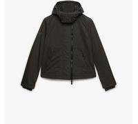 Superdry Black Hooded Micro Fibre Arctic Windcheater