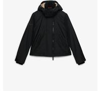 Superdry Black Hooded Neck Collar Arctic Windcheater Jacket
