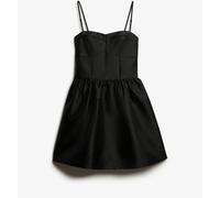 Superdry Black LBD Corset Cami Mini Dress Black 34