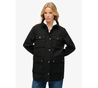 Superdry Black Wax Jacket