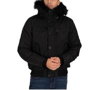 Superdry A4-Padded Veste, Noir, L Homme