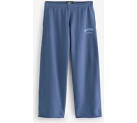 Superdry Blue Athletic Essential Wide Leg 100% Cotton Joggers