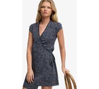 Superdry Blue Athletic Essential Wrap Dress Blue EU 38 (UK 10)