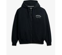 Superdry Blue Athletic Essentials Oversized Zip Hoodie