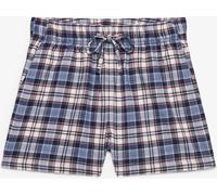 Superdry Blue Check Cotton Elastic Shorts Blue Check 8