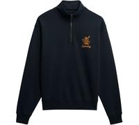 Superdry Blue Country Club Crest Half Zip Sweatshirt