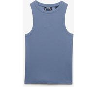 Superdry Blue Essential Logo Racer Vest