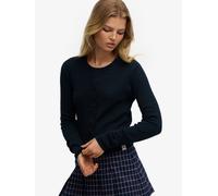 Superdry Blue Long Knit Essential Cardigan