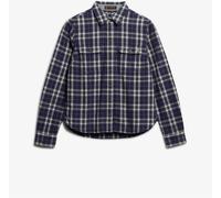 Superdry Blue Lumberjack Check Flannel Shirt Blue EU 44 (UK 16)