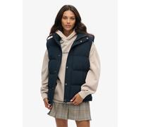 Superdry Blue Oversized Non Hooded Everest Gilet