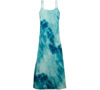 Superdry Blue Printed Maxi Slip Dress Blue EU 40 (UK 12)