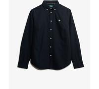 Superdry Blue Slim Oxford Button Down Long Sleeve Shirt Blue 12
