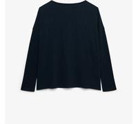 Superdry Blue Studios Boat Neck Slub Long Sleeve Top