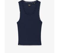 Superdry Blue Vintage Lace Trim Vest