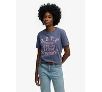 Superdry Blue Vintage Prep Pocket T-Shirt