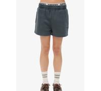 Superdry Blue Vintage Wash Sweat Shorts Blue 16