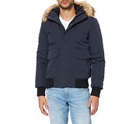 Superdry Bombardiers Everest Veste, Nordic Chrome Navy, XXL Homme