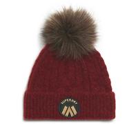 Superdry Bonnet Cable Luxe Rouge
