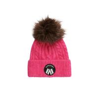Superdry Bonnet marron / rose, Taille 55-60