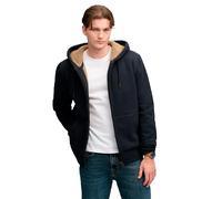 Superdry & Co Sweat à capuche zippé, Bleu marine, Taille 3XL