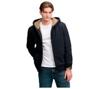 Superdry - Borg Lined Zip Hoodie Eclipse Navy - XL - Sweat