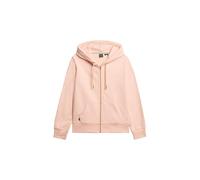 Superdry Essential Logo Full Zip Sweatshirt Rose S Femme