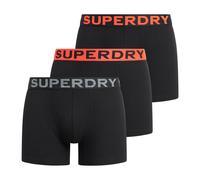 Superdry Boxer, 3er Paquet - Boxer Triple Paquet, Logo Ceinture, Coton S