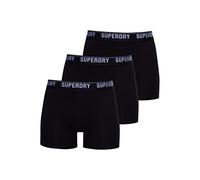 Superdry Boxer Multi Triple Pack, Noir, L Homme