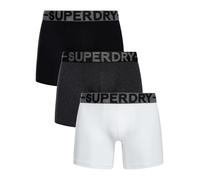 Superdry Boxers M3110476a – Pack de 3 Blanc/Noir Taille L Homme