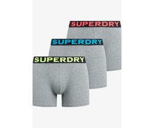 Superdry - Boxer Triple Pack - Boxer homme NOOS Grey Marl - S
