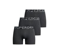 Boxer en coton bio Boxer Superdry (x3) Noir S