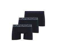 Superdry Boxers bleu marine / bleu chiné, Taille M