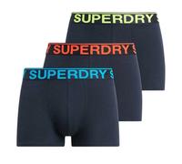 Superdry Pack de 3 Troncs Homme – Noir (Vert/Bleu/Rouge) – Taille M