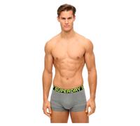 Superdry Lot de 3 boxers homme Noir karstique Mega moucheté / Noos Gris chiné / Gris asphalte XL
