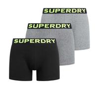 Superdry Boxers M3110452b lot de 3 gris Taille S Homme
