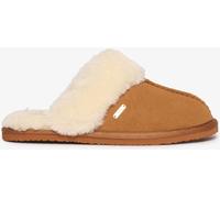 Superdry Brown Faux Suede Mule Slippers