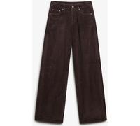 Superdry Brown Mid Rise Baggy Leg Jumbo Cord Trousers
