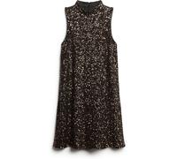 Superdry Brown Sleeveless Sequin A Line Mini Dress Brown 8
