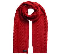 Superdry Cable Lux Scarf Rouge Femme