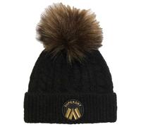 Superdry Cable Luxe Bonnet Taille Unique, Noir