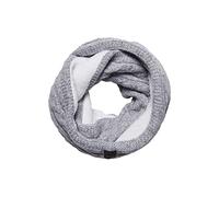 Snood en maille torsadée en tweed femme Superdry - tweed gris moyen