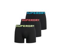 Superdry Boxers Caleçons et slips – Triple Pack Black/Neon – Taille M