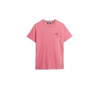 Superdry Camiseta Lisa Tricot, Rose (Punch Pink Marl), L Homme