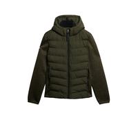 SUPERDRY Cardigan À CAPUCHE olive | S