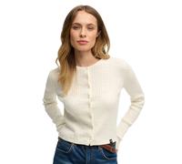 Superdry Essential Cardigan Blanc S Femme
